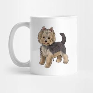 Dog - Yorkshire Terrier - Black and Tan Puppy Cut Mug